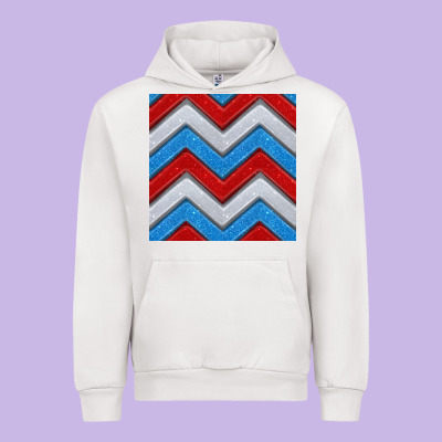 Glitter 4th Of July Seamless Pattern Urban Hoodie Designed By Bundleandbundleshop