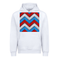 White Glitter 4th of July Seamless Pattern Urban Hoodie - BundleAndBundleShop