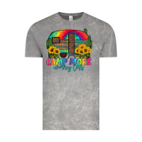 Cloud Rock camp more worry less with caravan Vintage Tee - Artiststas