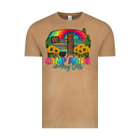 Vintage Camel camp more worry less with caravan Vintage Tee - Artiststas