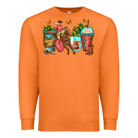 Carrot cowgirl coffee cups Premium Sweatshirt - Zillion Design Studio