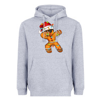 Heather Grey dabbing cookies Heavyweight Hoodie - Zillion Design Studio