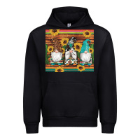 Black western gnomes cactus sunflowers serape wooden leopard gemstone Urban Hoodie - Artiststas