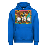 Cobalt western gnomes cactus sunflowers serape wooden leopard gemstone Urban Hoodie - Artiststas