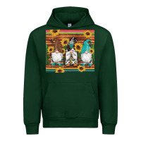 Forest Green western gnomes cactus sunflowers serape wooden leopard gemstone Urban Hoodie - Artiststas