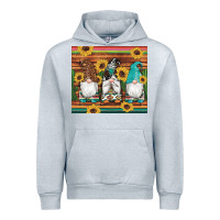 Heather Grey western gnomes cactus sunflowers serape wooden leopard gemstone Urban Hoodie - Artiststas