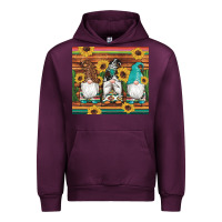Mauve Wine western gnomes cactus sunflowers serape wooden leopard gemstone Urban Hoodie - Artiststas