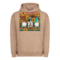 Pigment Burro western gnomes cactus sunflowers serape wooden leopard gemstone Urban Hoodie - Artiststas