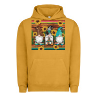 Pigment Peanut Butter western gnomes cactus sunflowers serape wooden leopard gemstone Urban Hoodie - Artiststas