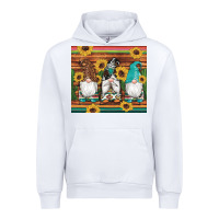 White western gnomes cactus sunflowers serape wooden leopard gemstone Urban Hoodie - Artiststas