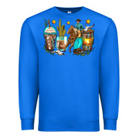 True Royal cowboy coffee cups Premium Sweatshirt - Zillion Design Studio