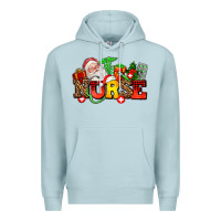 Nurse With Christmas Premium Hoodie | Teevron