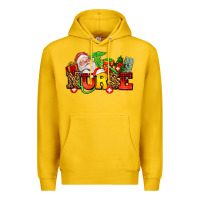 Lemon nurse with Christmas Premium Hoodie - AdoDesignShop