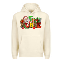 Sandshell nurse with Christmas Premium Hoodie - AdoDesignShop