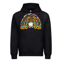 Black western gnome gemstones sunflowers rainbow Urban Hoodie - Artiststas