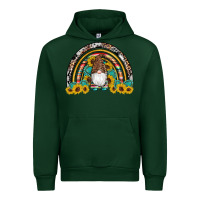 Forest Green western gnome gemstones sunflowers rainbow Urban Hoodie - Artiststas