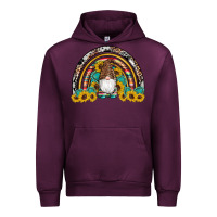 Mauve Wine western gnome gemstones sunflowers rainbow Urban Hoodie - Artiststas