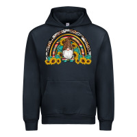 Navy western gnome gemstones sunflowers rainbow Urban Hoodie - Artiststas
