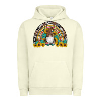 Pigment Pistachio western gnome gemstones sunflowers rainbow Urban Hoodie - Artiststas