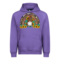 Tulip western gnome gemstones sunflowers rainbow Urban Hoodie - Artiststas