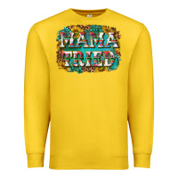 Lemon western mama tried with sunflowers and gemstone Premium Sweatshirt - texasbilliewilder
