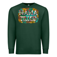 Western Mama Tried With Sunflowers And Gemstone Premium Sweatshirt | Teevron