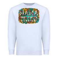 White western mama tried with sunflowers and gemstone Premium Sweatshirt - texasbilliewilder
