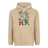 Mushroom dabbing christmas Heavyweight Hoodie - Zillion Design Studio