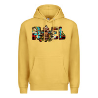 Antique Gold noel Premium Hoodie - JahusDesignShop