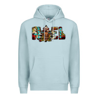 Blue Mist noel Premium Hoodie - JahusDesignShop