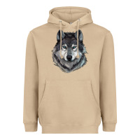 Mushroom Wolf Heavyweight Hoodie - RanaPortraitStore