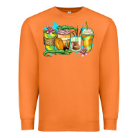 Carrot alligator coffee cups Premium Sweatshirt - Zillion Design Studio