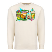 Sandshell alligator coffee cups Premium Sweatshirt - Zillion Design Studio