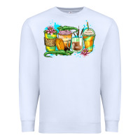 Alligator Coffee Cups Premium Sweatshirt | Teevron