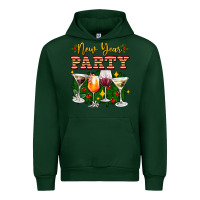 Forest Green new year party christmas coctail Urban Hoodie - AdoDesignShop
