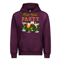 Mauve Wine new year party christmas coctail Urban Hoodie - AdoDesignShop