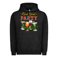 Pigment Black new year party christmas coctail Urban Hoodie - AdoDesignShop