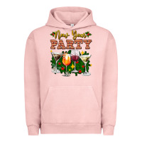 Pigment Salmon new year party christmas coctail Urban Hoodie - AdoDesignShop
