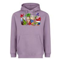 Lavender puerto rico coffee cups Heavyweight Hoodie - texasbilliewilder