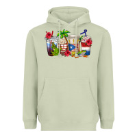 Matcha puerto rico coffee cups Heavyweight Hoodie - texasbilliewilder