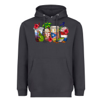 Smoke puerto rico coffee cups Heavyweight Hoodie - texasbilliewilder