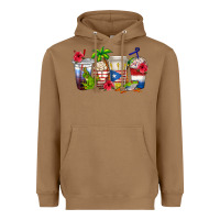 Toasted Coconut puerto rico coffee cups Heavyweight Hoodie - texasbilliewilder