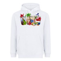 White puerto rico coffee cups Heavyweight Hoodie - texasbilliewilder