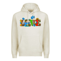 Oatmeal Heather autism coffee cup with sunflower Premium Hoodie - AdoDesignShop