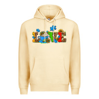 Pina Colada autism coffee cup with sunflower Premium Hoodie - AdoDesignShop