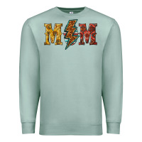 Seafoam western mom Premium Sweatshirt - texasbilliewilder