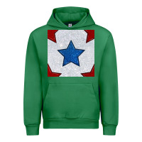 Emerald Glitter 4th Of July Seamless Pattern Urban Hoodie - BundleAndBundleShop