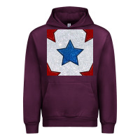 Mauve Wine Glitter 4th Of July Seamless Pattern Urban Hoodie - BundleAndBundleShop