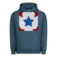Pigment Midnight Navy Glitter 4th Of July Seamless Pattern Urban Hoodie - BundleAndBundleShop