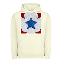 Pigment Pistachio Glitter 4th Of July Seamless Pattern Urban Hoodie - BundleAndBundleShop